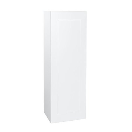CAMBRIDGE Quick Assemble Modern Style, Shaker White 9 x 30 in. Wall Kitchen Cabinet (9 in. W x 12 D x 30 in. H) SA-WU930-SW
